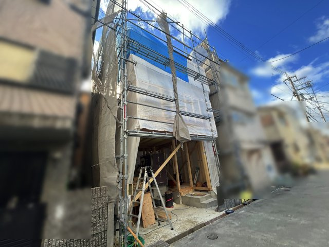 箕面市牧落３丁目　新築戸建の外観