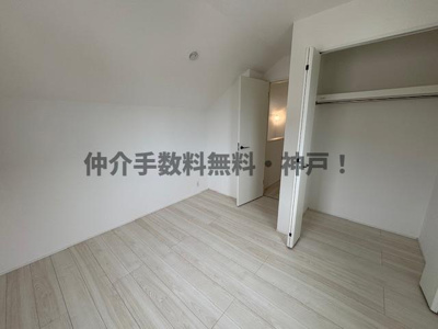 【洋室】 | 明石朝霧台　新築戸建1号棟　仲介手数料無料！ | 洋室です