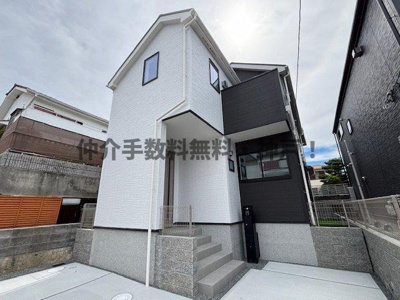 【外観】 | 明石朝霧台　新築戸建1号棟　仲介手数料無料！ | 外観もきれいです