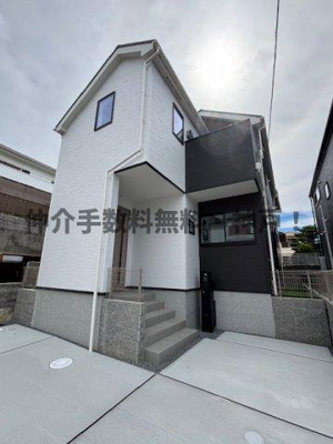 【外観】 | 明石朝霧台　新築戸建1号棟　仲介手数料無料！ | 落ち着いた雰囲気の外観です