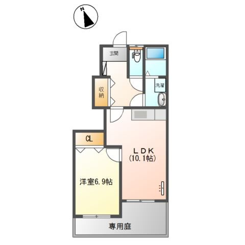 ボンヌールパンションⅡの間取り