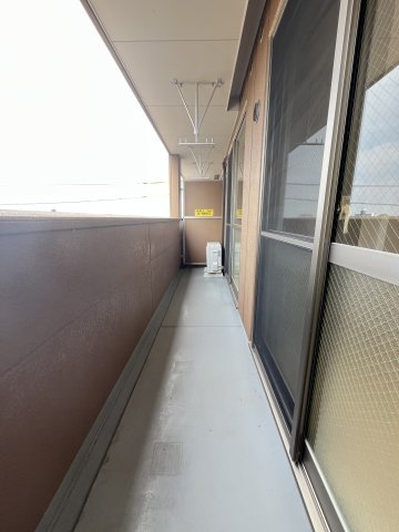 エクセレント桜マンションのバルコニー