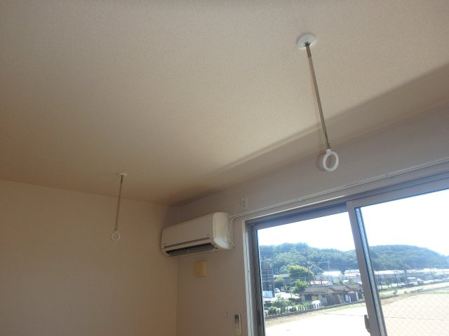 カリスの設備|室内物干し