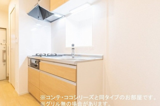 【キッチン】 | ヒカルサつくば要イーストⅢ | お料理しやすいキッチンです