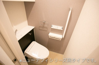 【トイレ】 | ヒカルサつくば要イーストⅠ | コンパクトで使いやすいトイレです