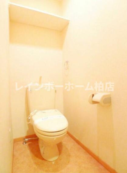 経済的な都市ガス☆ネット無料☆駐輪場あり☆のトイレ|トイレです
