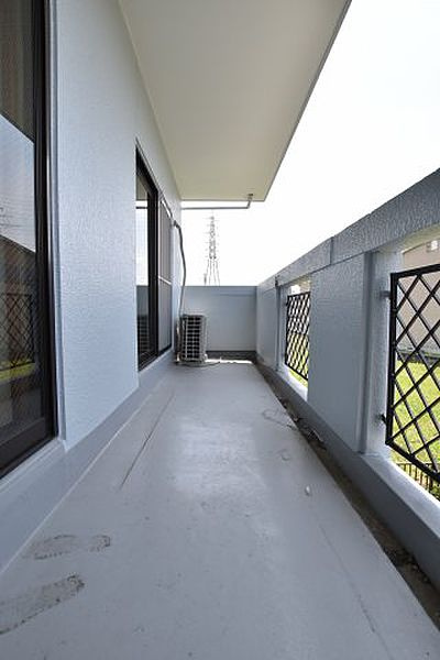 ノーザンライツ3のバルコニー