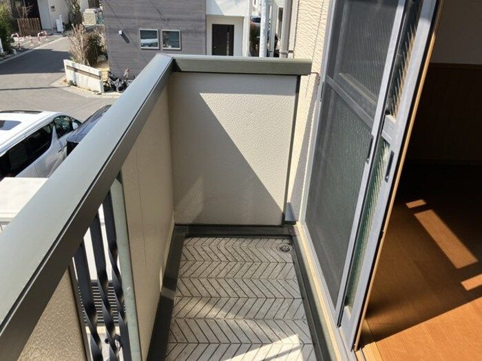 セジュールのバルコニー
