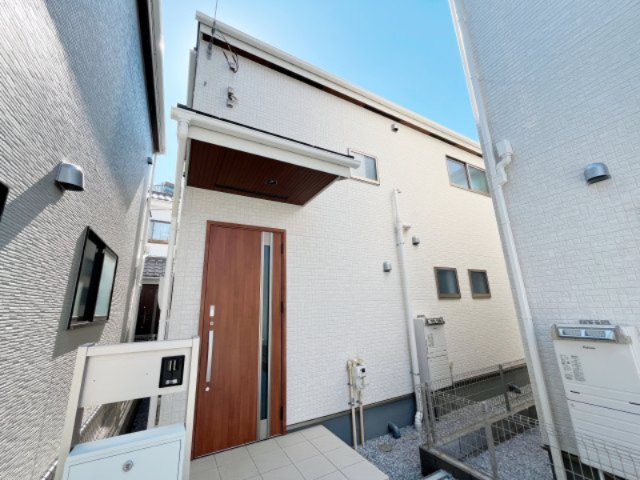 祝　成約済み　八王子市　日吉町　新築戸建て　１期の外観|JR中央線「西八王子駅」まで徒歩１０分です～仲介手数料無料☆八王子ひなた不動産～八王子市日吉町　新築戸建て