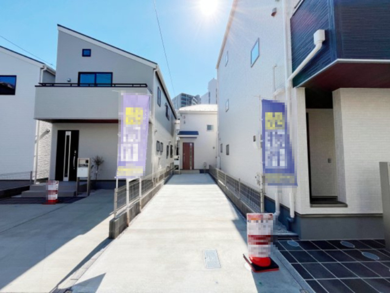 祝　成約済み　八王子市　日吉町　新築戸建て　１期の外観|～仲介手数料無料☆八王子ひなた不動産～八王子市日吉町　新築戸建て