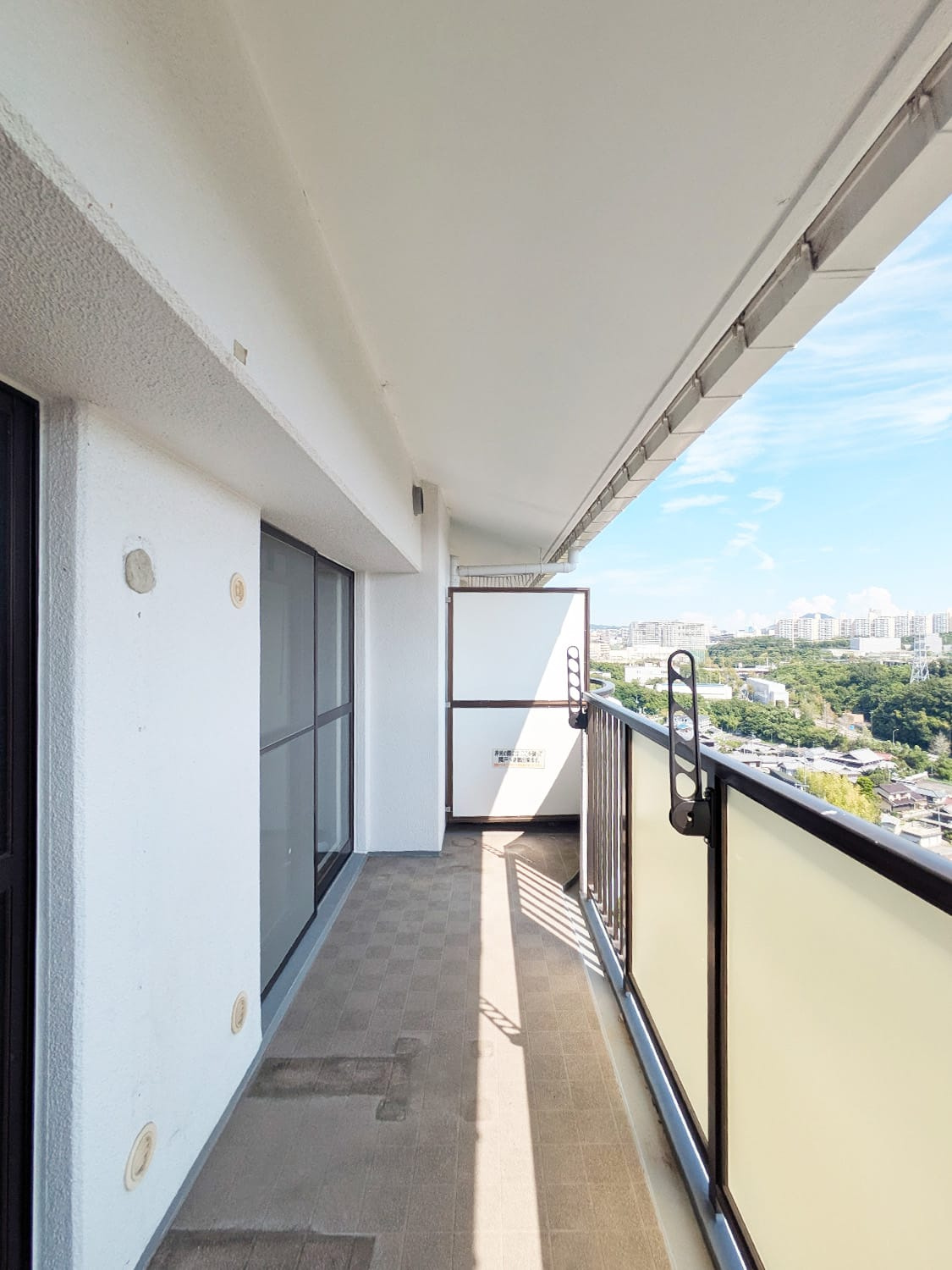 セントポリア神戸運動公園のバルコニー