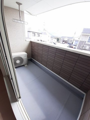 【バルコニー】 | ロータス南島田Ｄ | 広々としたバルコニーです