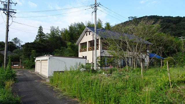 守山区上志段味戸建の外観|外観は落ち着いています