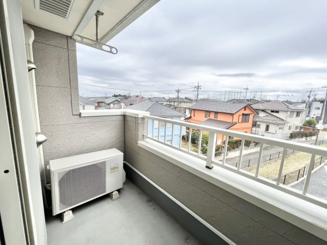 ベルコリーヌのバルコニー|※別部屋参考写真