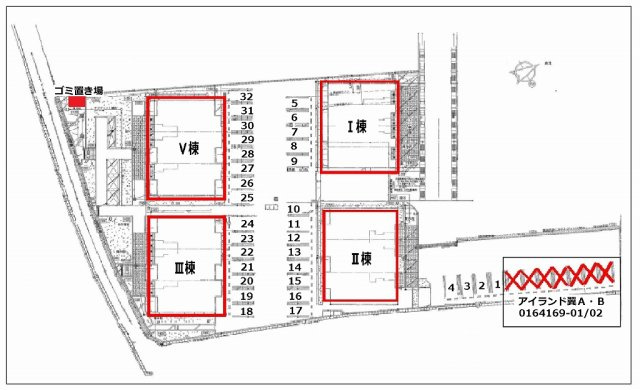 プラシード ツバサの区画図