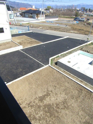 【駐車場】 | クレイドルガーデン甲斐市西八幡第7　2号棟 | 駐車場です