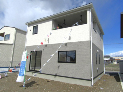 【外観】 | クレイドルガーデン南アルプス市加賀美第3　1号棟 | おしゃれな外観です