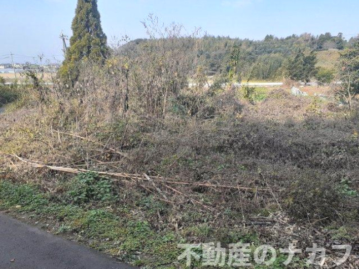 宇土市野鶴町の売地の外観