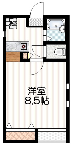 ハイム池田Ⅱの間取り