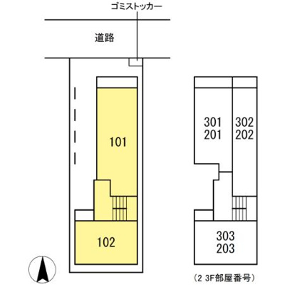 【区画図】 | アンジュール蒲田