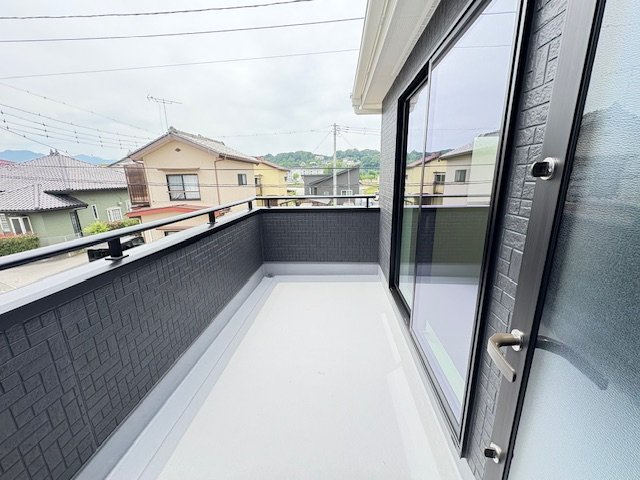 藤岡市本郷第6（全3棟）3号棟のバルコニー