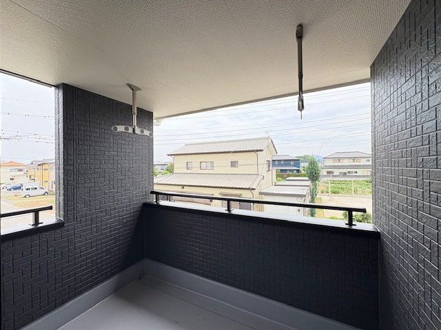 藤岡市本郷第6（全3棟）3号棟のバルコニー