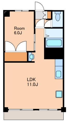 梅里マンションの間取り