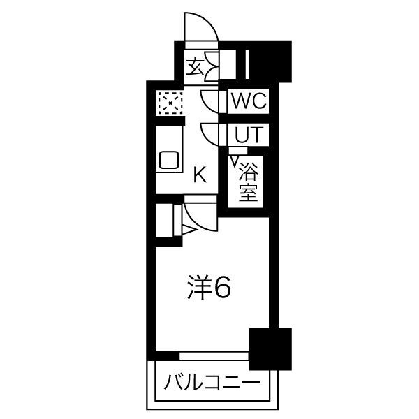 ファステート難波ヴィラントの間取り