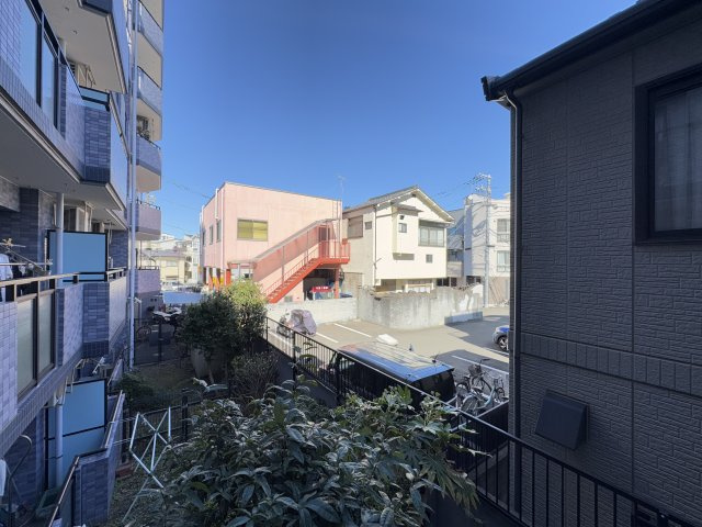 セザール第二戸越銀座の展望|北西向きのバルコニーからの眺望