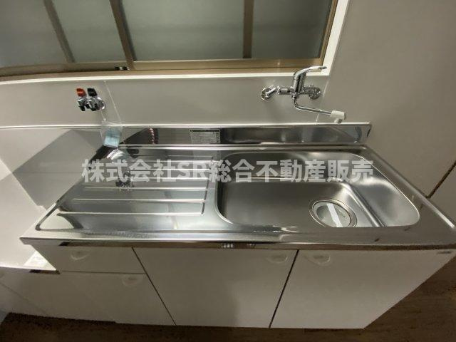 大蓮東2丁目中古戸建のキッチン|シンクがピカピカです♪