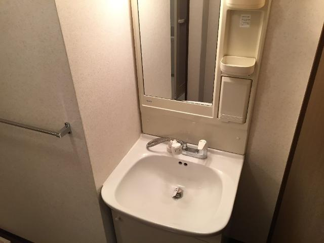 フォレストハイムＤの洗面所|洗髪洗面化粧台