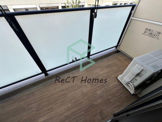 姫路市船丘町の賃貸マンションのバルコニー