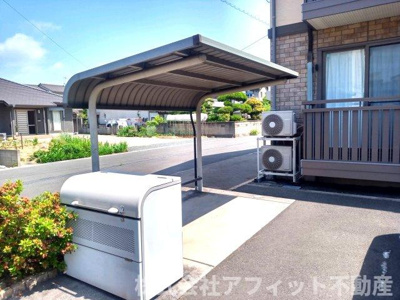【その他共用部分】 | モナリエ多治米 | 屋根付き駐輪場