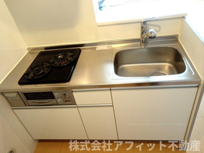 【キッチン】 | モナリエ多治米 | 二口ガスコンロ