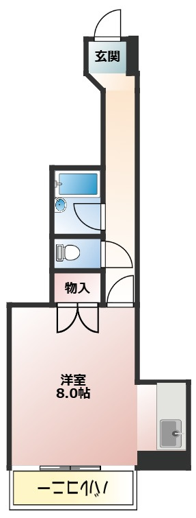 ロワイヤルヒルズ南宮崎の間取り