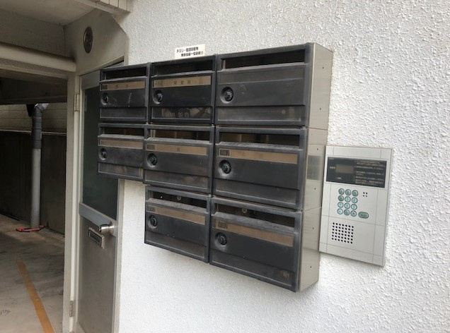 サクラパレスのエントランス