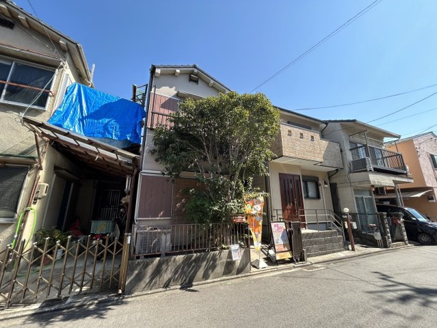 吉祥院前田町　プランB　建築条件付き土地の外観|【現地（※現在上物有）】