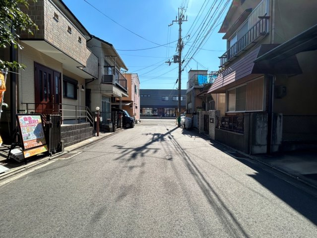 吉祥院前田町　プランB　建築条件付き土地の前面道路含む現地写真|【前道】