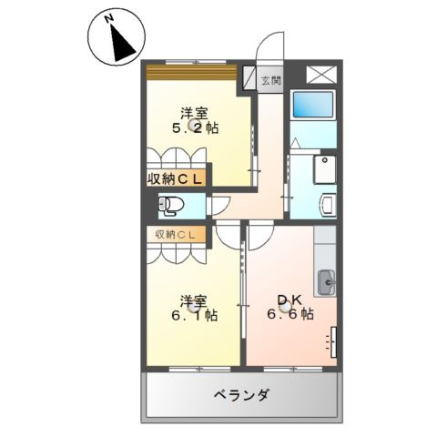 【間取り】 | メゾン花水木