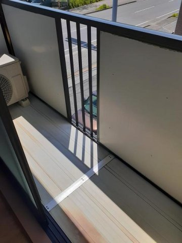 クレールアムールのバルコニー