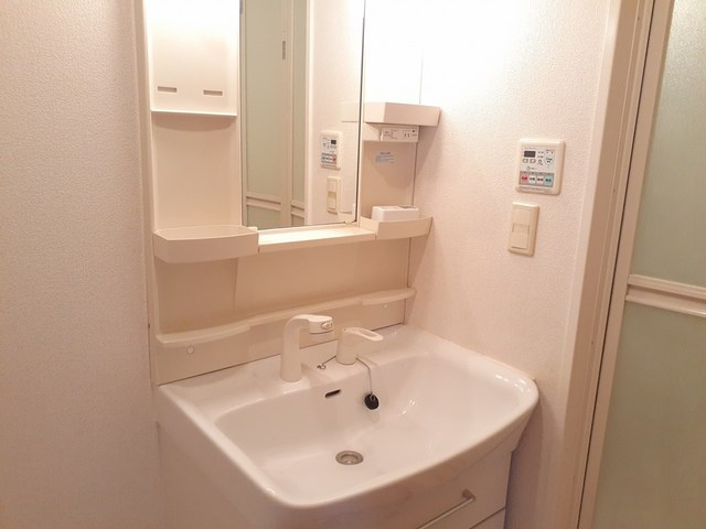 ブルーローズＢの独立洗面台|洗面所