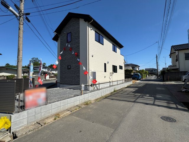 新築戸建・新築建売　いわき市平中山1期　Erde　全2棟の前面道路含む現地写真