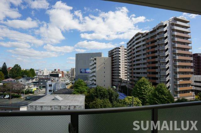 熊本市中央区新大江１丁目の賃貸マンションの展望