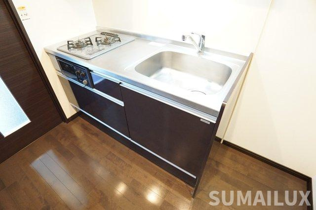 熊本市中央区新大江１丁目の賃貸マンションのキッチン