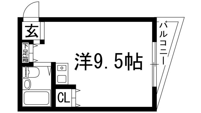 【間取り】 | 上中マンション