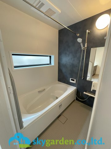 藤沢市藤が岡3丁目　新築戸建　全2棟A号棟の浴室|日々の暮らしに欠かせないお風呂です