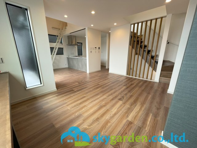 藤沢市藤が岡3丁目　新築戸建　全2棟A号棟の居間・リビング