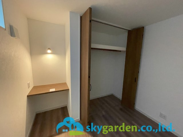 藤沢市藤が岡3丁目　新築戸建　全2棟A号棟の収納|大きなものも収納できそうです