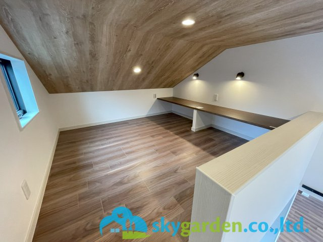 藤沢市藤が岡3丁目　新築戸建　全2棟A号棟の内装|ロフトの様子