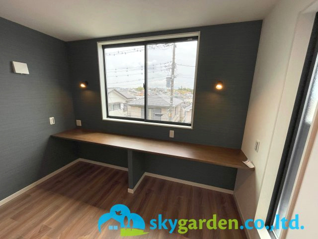 藤沢市藤が岡3丁目　新築戸建　全2棟A号棟の内装|ワークスペース